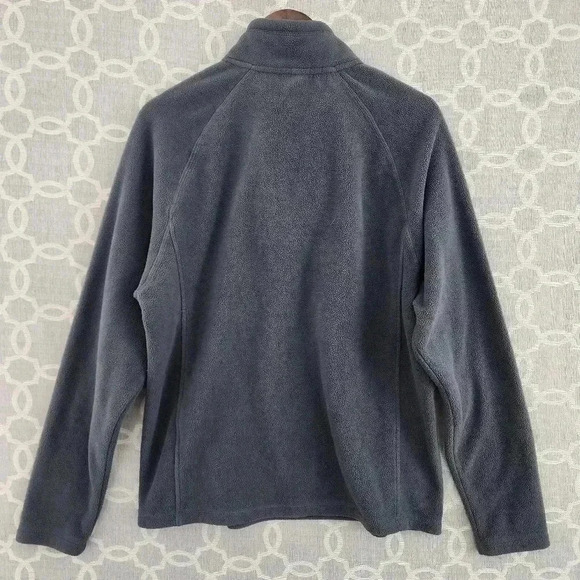 Clique Mock neck Pullover Men's Fleece Sweatshirt M Gray - Picture 2 of 7